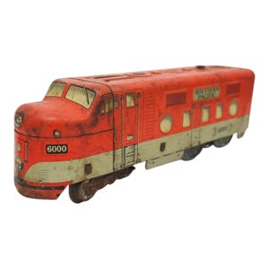 Marx O Gauge Train Southern Pacific 6000 AS IS Diesel Locomotive Engine Orange