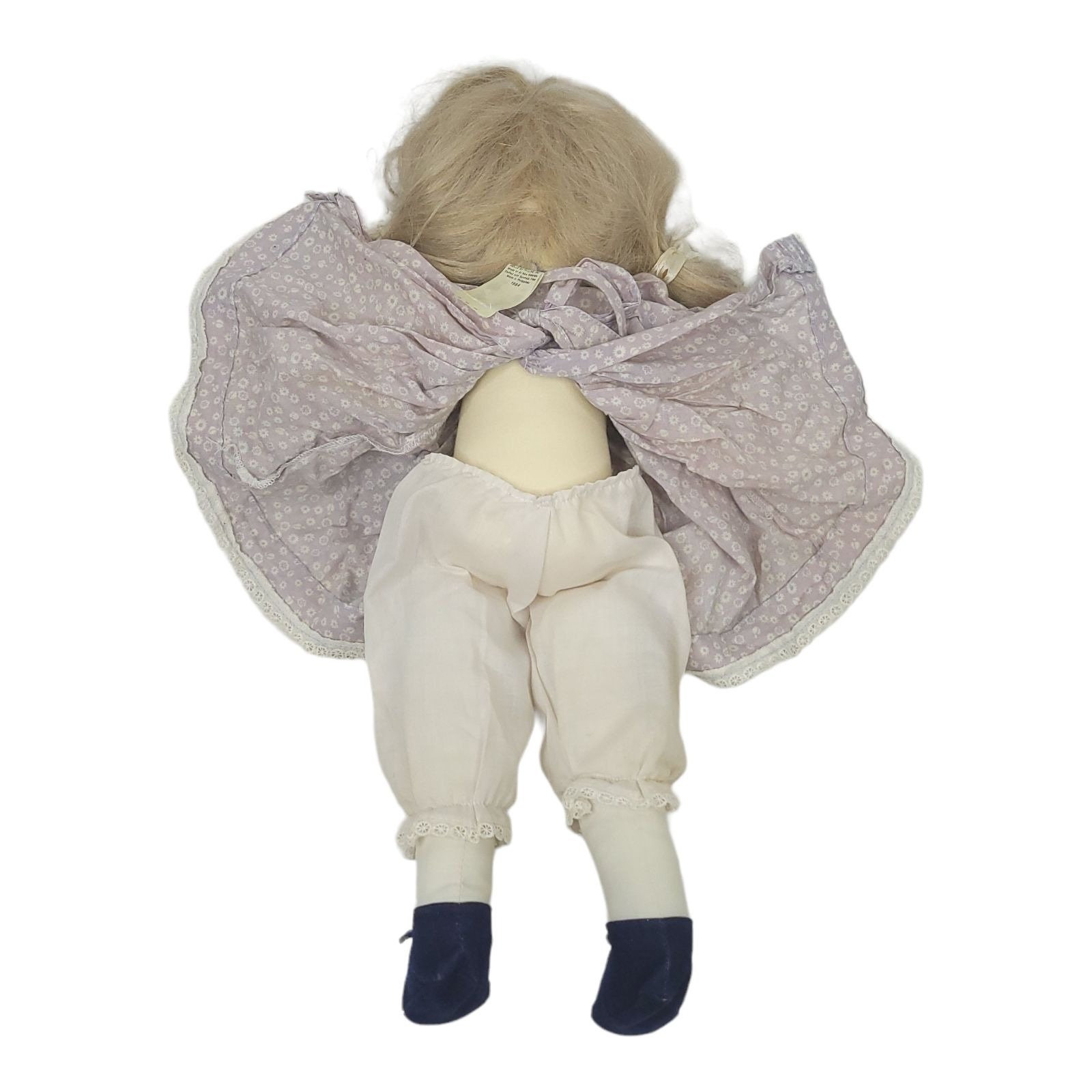 Vintage 1984 Rag Doll by Pauline Bjonness Jacobsen Design Etsy