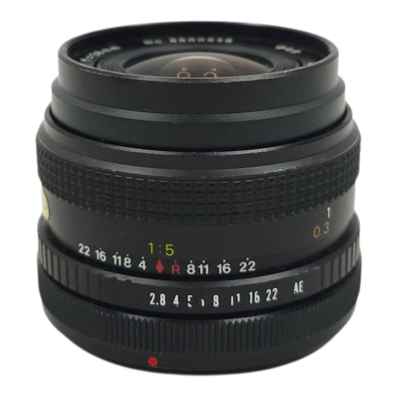 Gemini MC Auto 28mm F/2.8 Wide Angle 35mm Camera Lens 49mm Filter