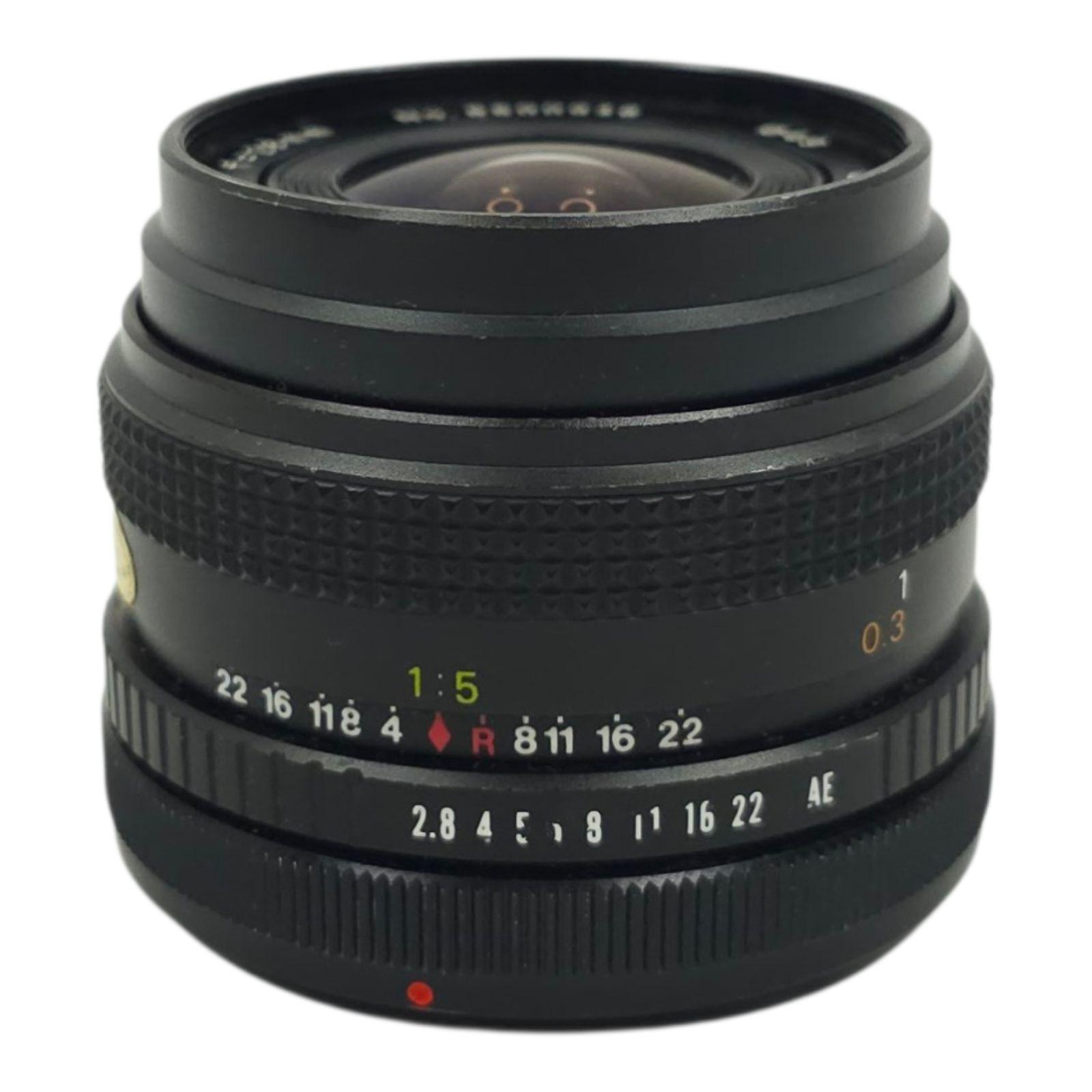 Gemini MC Auto 28mm F/2.8 Wide Angle 35mm Camera Lens 49mm Filter