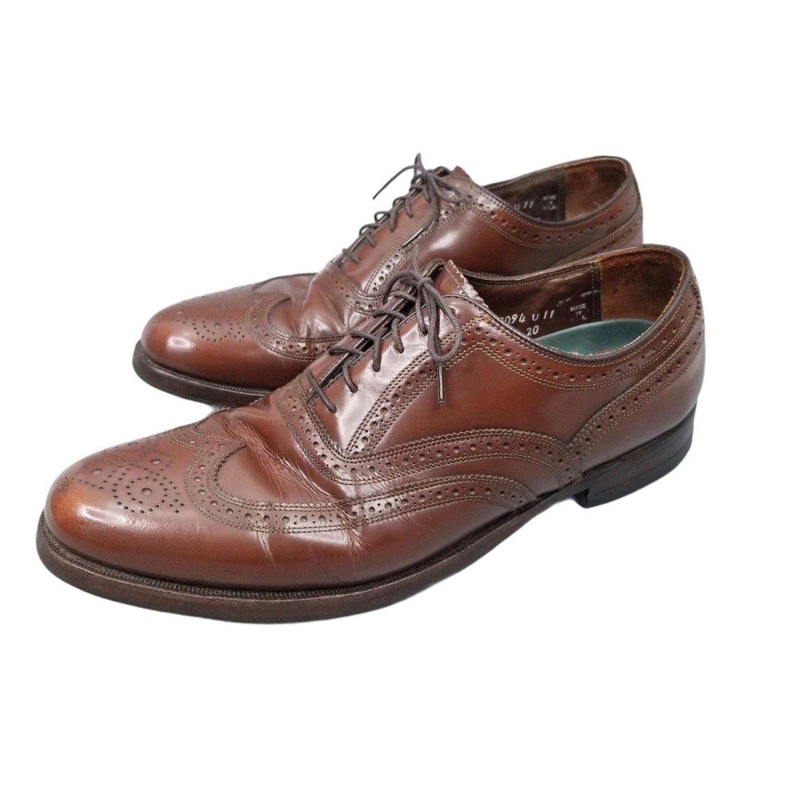 vintage florsheim imperial wingtips