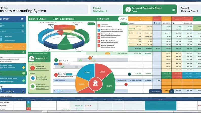 Complete Business Accounting System (excel-based) - Etsy