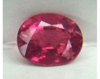 Ceylon "natural untreated" VVS clean top orangish pink padparadscha  precision oval cut Spinel from Sri Lanka 2.32ct.