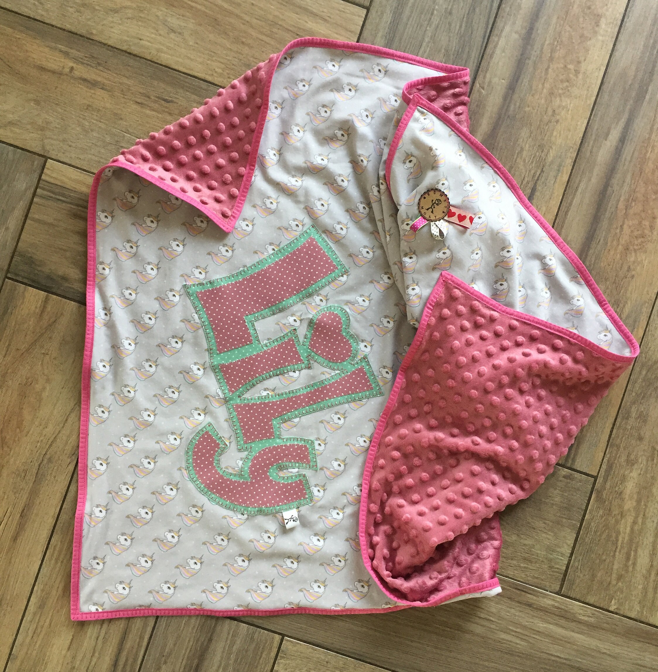 Cute Baby Blankets With Names / Dimensions 1 M X 0.7 M Etsy