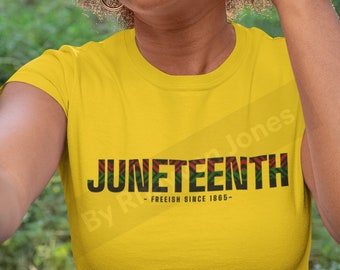 Juneteenth 2022 - Black History, Unisex T-Shirt, Freedom Day, Black Culture, 1865 Shirt