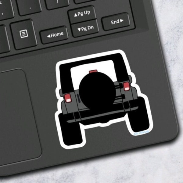 Gray Off Road Waterproof Vinyl Sticker Decal For Jeep, Car, Laptop, Water Bottle, Hydro Flask, Tumbler, Etc. + FREE SHIPPING!