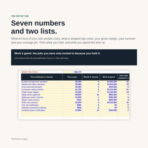 Compliance & Certification Cost Tracker Spreadsheet | True Cost of Accreditation Excel Google Sheets Template | Audit and Renewal Log bild 10