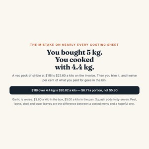 Recipe Costing Spreadsheet, Excel Google Sheets, Restaurant Food Cost Calculator, Menu Engineering and Plate Cost Tracker (Digital Download) bild 2