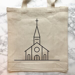 Elegant kyrka SVG-paket, utsmyckade linjekonstdesigner, Cricut- och silhuettklippfiler, vektor EPS och PNG, kristen kapellväggkonst bild 5