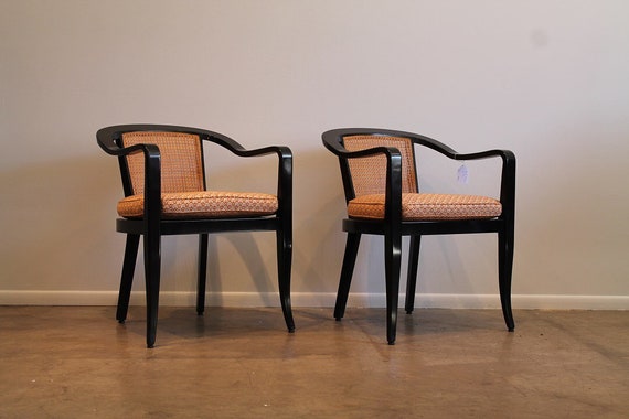 Pair Of Dunbar Style Occasional Chairs C 1960s Etsy