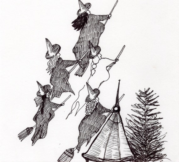 Flight of the Christmas Witch