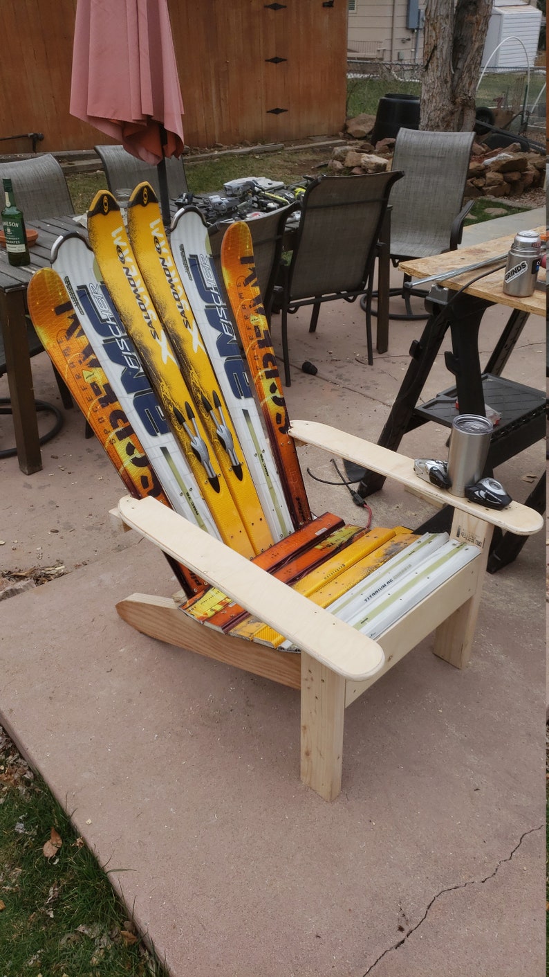 Adirondack Ski chair