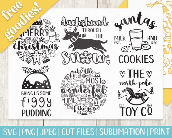 Download Merry Christmas Quotes Winter Clipart Vector Bundle Png Dachshund Christmas Sayings Svg Bundle Milk And Cookies Svg Christmas Svg Jpeg Clip Art Art Collectibles