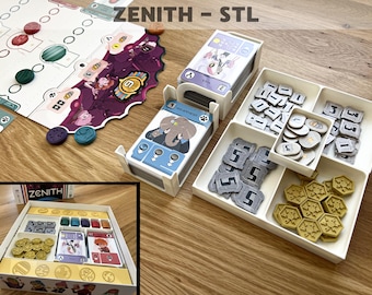 STL File - Storage insert for the ZENITH game