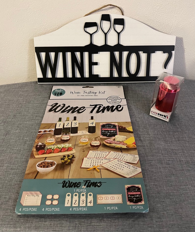 Wine Gift Basket Etsy