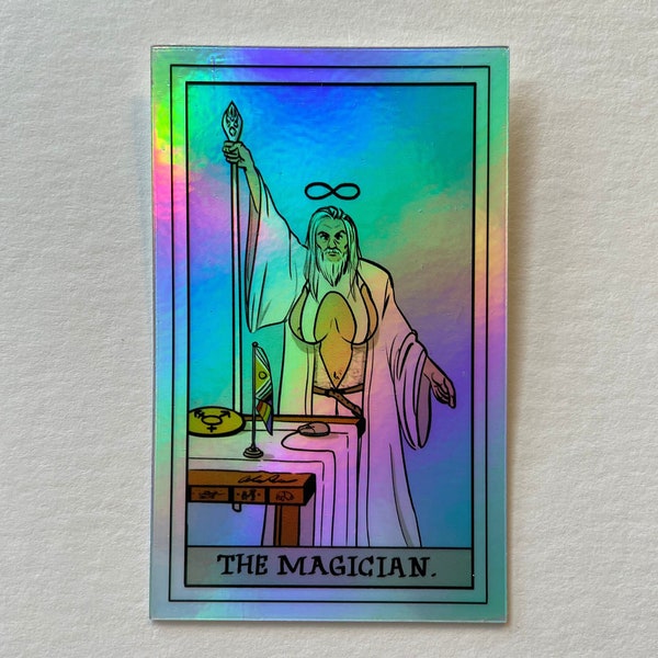 Gandalf Big Naturals Tarot Sticker