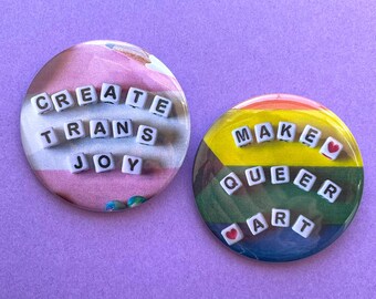 Crafty Queer pins