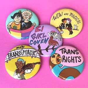 TOH Pride Buttons