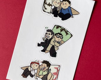 Cornetto Trilogy Sticker Sheet