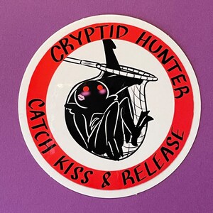 Cazador de críptidos Pegatina