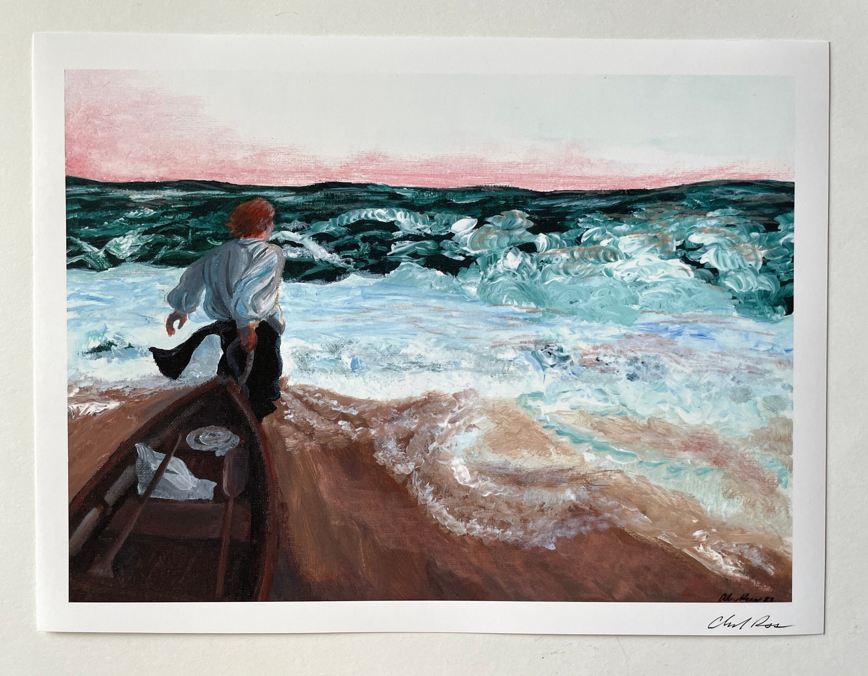 Wherever You Go, There You Are Print