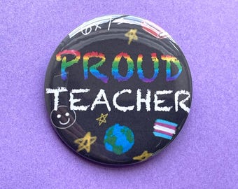 Proud Teacher pin