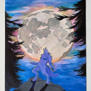 Trans Joy Werewolf Print