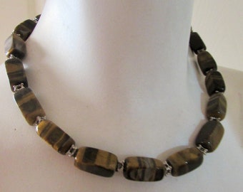 Necklace TIGERS EYE COLLAR Necklace