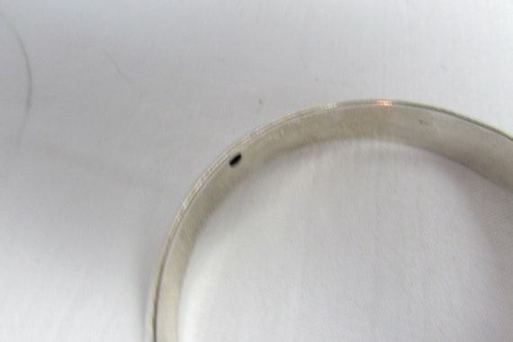 TWO STERLING SILVER Bangle Bracelets View 4