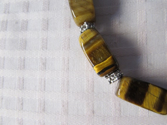 Necklace TIGERS EYE COLLAR Necklace - image 3