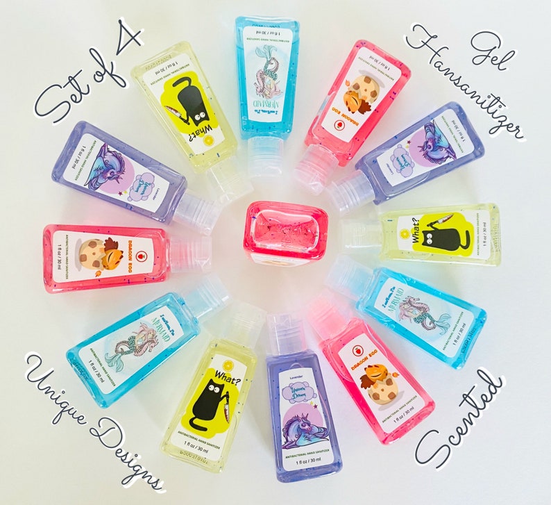 Pocket Hand Sanitizers Scented 4 scents Etsy