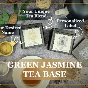 Bespoke Tea Blending Service - Green Jasmine Tea Base