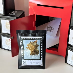 Odie - The Yorkie Postage Tea Card - Carte postale avec thés (Canada US Livraison gratuite)