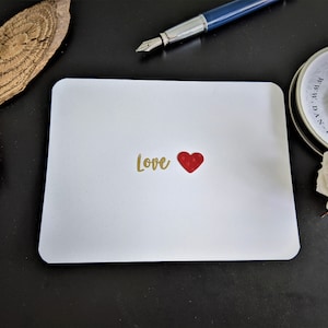 Love - Carte de voeux personnalisée