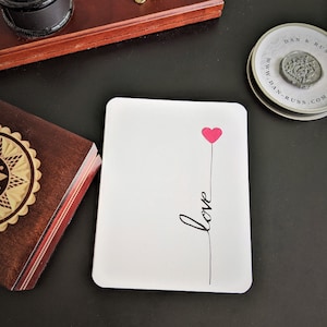 Love with a Heart - Carte de vœux personnalisée