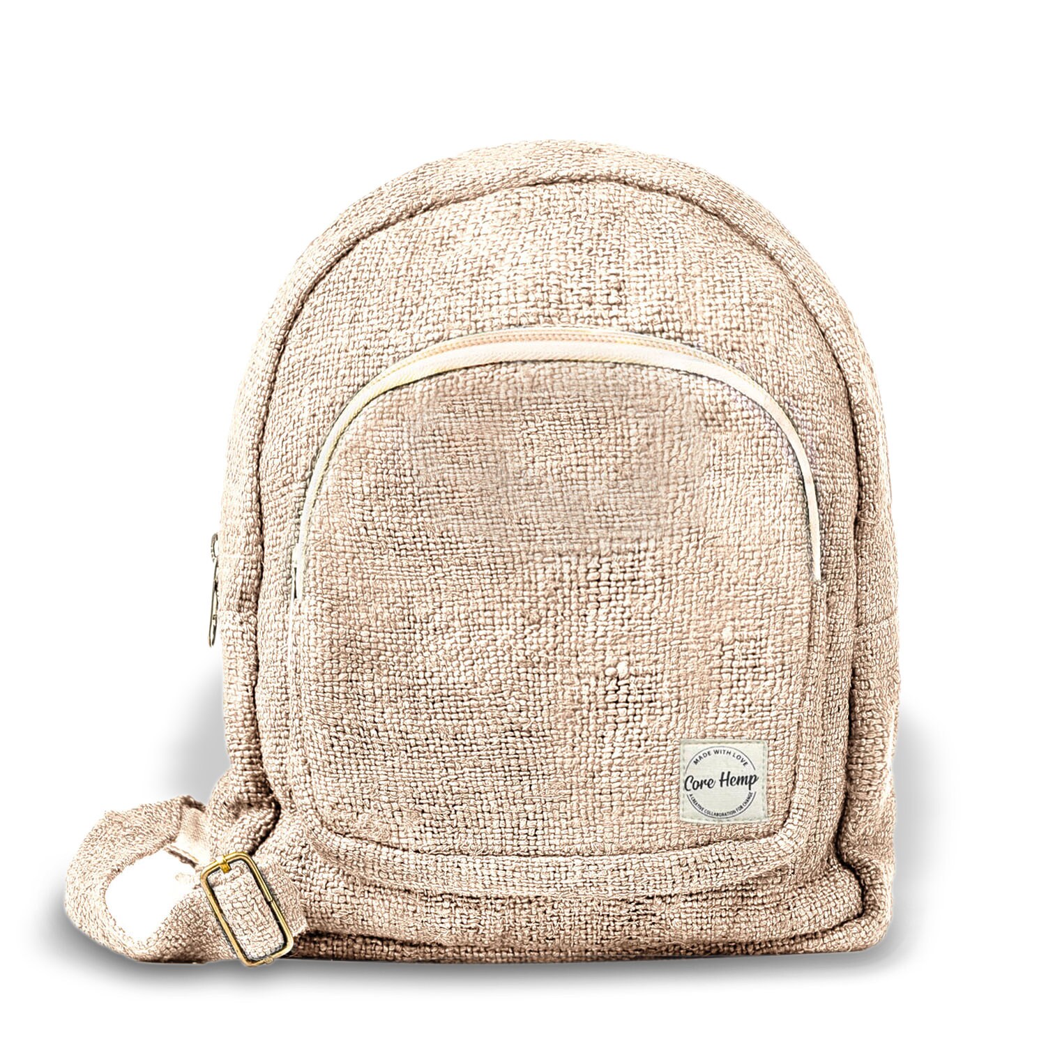 hemp backpack purse
