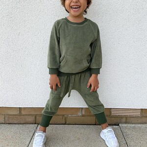 Loungewear de algodão atoalhado