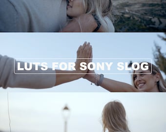 Sony S-Log LUTs for DaVinci Resolve, Premiere Pro, Final Cut Pro | Professional Color Grading Presets for Stunning Film Looks