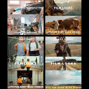Sony S-Log3 4-in-1 Super Pack – 18 Professional LUTs for A7 III, A7 IV, A7S III, FX3, FX6 – Cinematic Color Grading