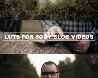 Filmische Sony S-Log LUT&#39;s voor filmmakers | DaVinci Resolve, Premiere Pro, Final Cut Pro | Professionele kleurcorrectie