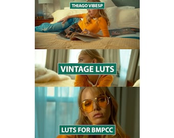 BRAW- en ProRes-LUT&#39;s voor BMPCC 4K/6K | Kleurgradatie voor Blackmagic in DaVinci Resolve, Premiere Pro, Final Cut Pro | Uiterlijk van filmkwaliteit