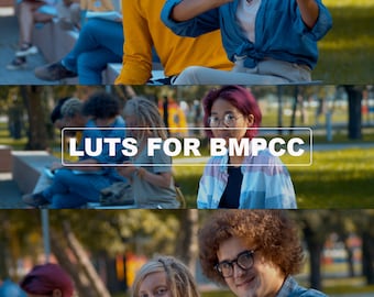 BMPCC 4K/6K LUTs: Cinematic BRAW & ProRes Presets + Portfolio Website Template HTML v14826