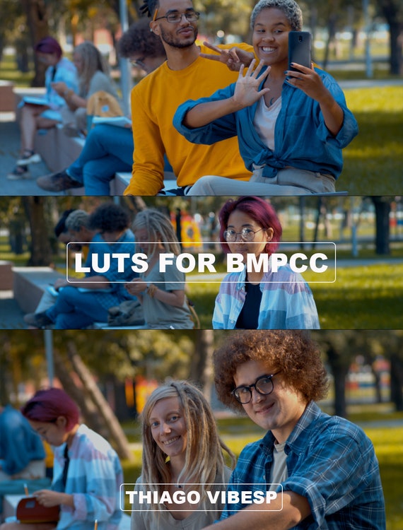 Luts for BMPCC 4K/6K BRAW Prores Blackmagic Luts Works With