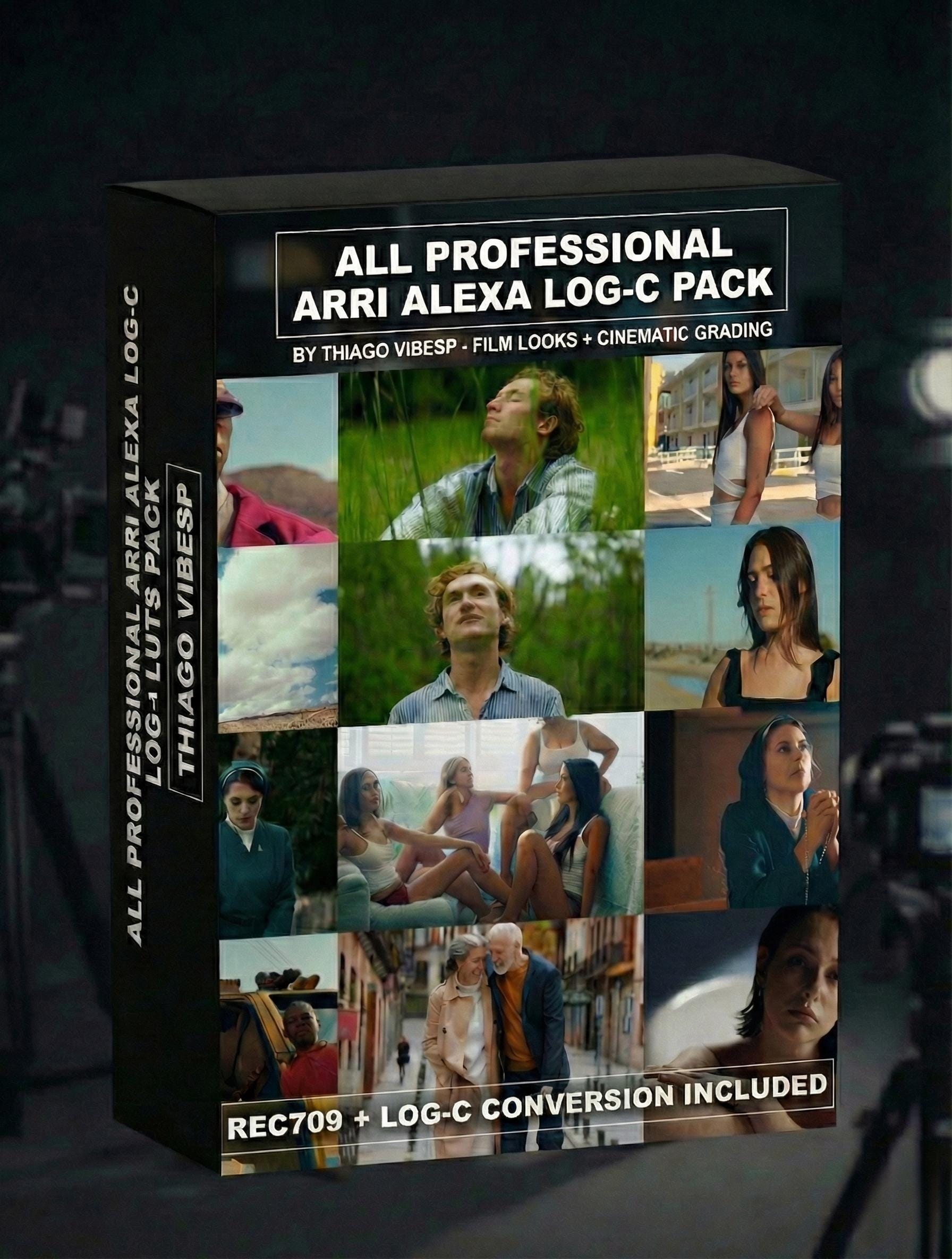 All Professional Arri Alexa LOG-C LUTs Pack