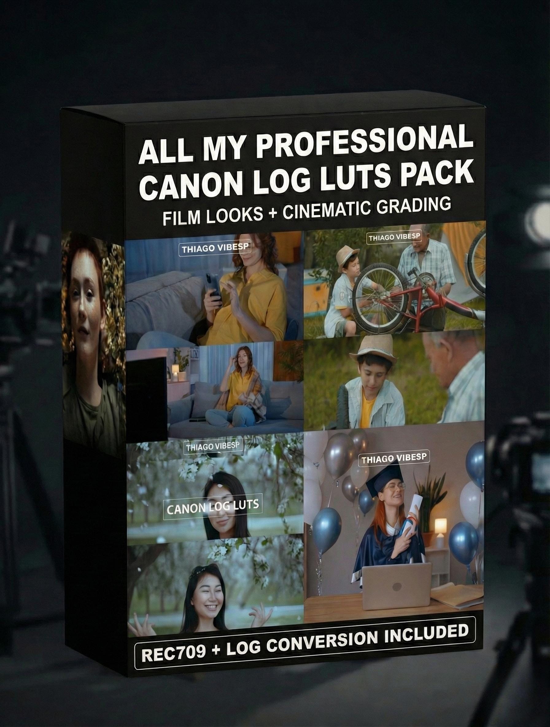 All my Professional Canon Log LUTs Pack