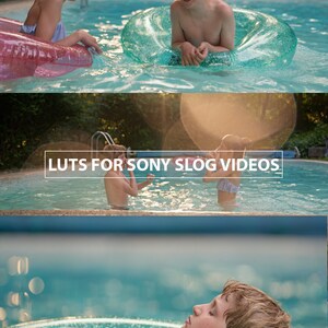 Premium Sony S-Log LUTs Collection - Cinematic Color Grading for Filmmakers - Compatible with Sony Cameras- Professional Video Presets