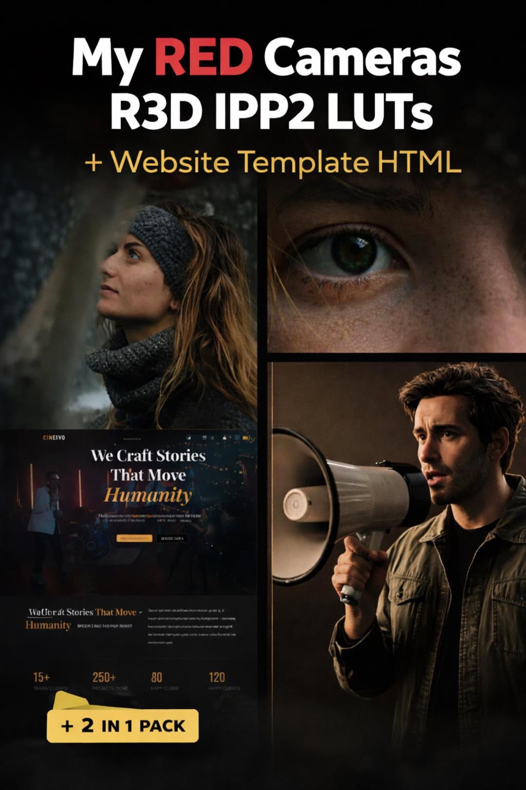 Red Luts Sample Color RED Camera Luts Cinematic Color Grading Presets + Filmmaker Website ...