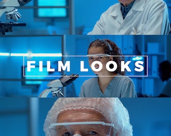 BMPCC 4K/6K LUTs: Cinematic Color Grading for Premiere Pro + Portfolio Website Template HTML
