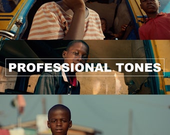 ARRI LogC LUTs: Cinematic Color Grading Presets + Portfolio Website Template HTML