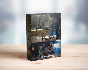 BMPCC 4K/6K LUTs: Cinematic Color Grading Presets